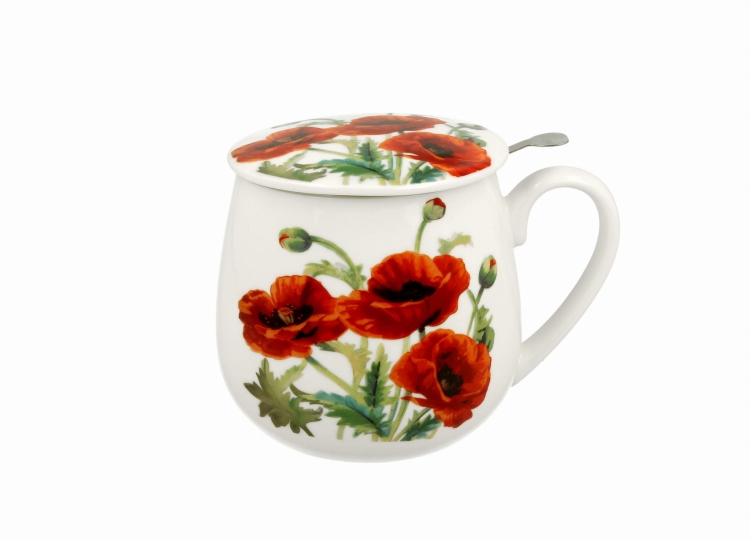 Zaparzacz baryłka 430 ml Classic Poppies Duo