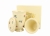 kubek z zaparzaczem 430 ml ENGLAND ecru porcelana