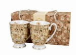 Zestaw 2 kubki royal ENGLISH ROSES CREAM golden line