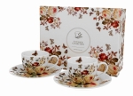 Filiżanki espresso ze spodkami 90 ml ZAHRA