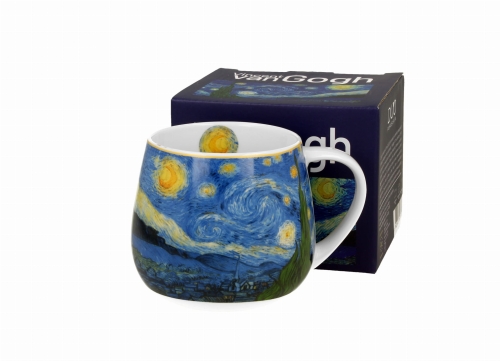 kubek baryłka starry night 430ml z opakowaniem prezentowym
