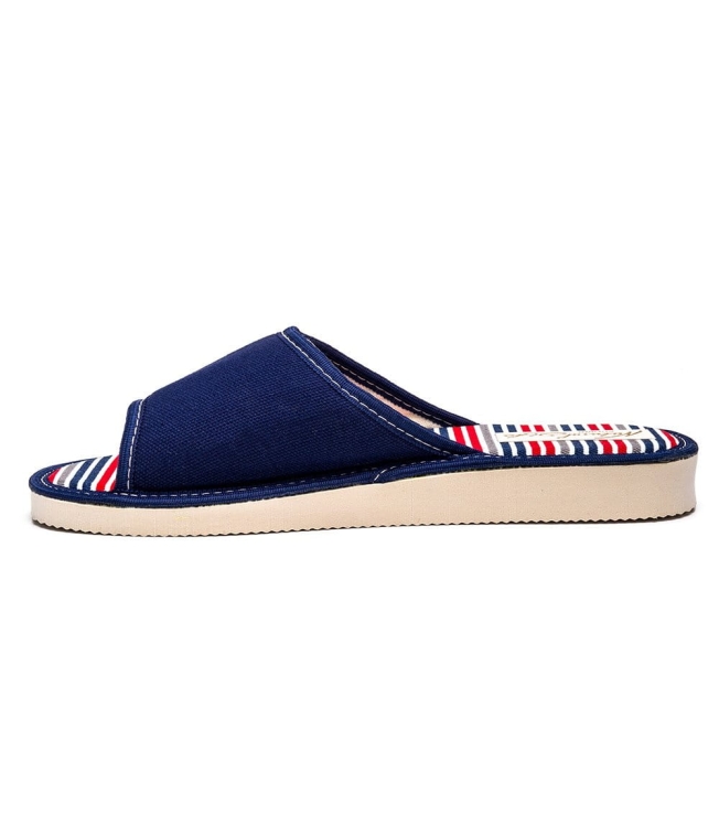 Kapcie-laczki-pantofle-damskie-METEOR-NATURAL-STYLE-NS-095-GRANATOWE-37