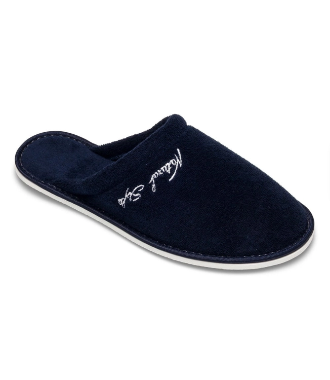 Kapcie-laczki-pantofle-damskie-METEOR-NATURAL-STYLE-NS-042-GRANATOWE-37