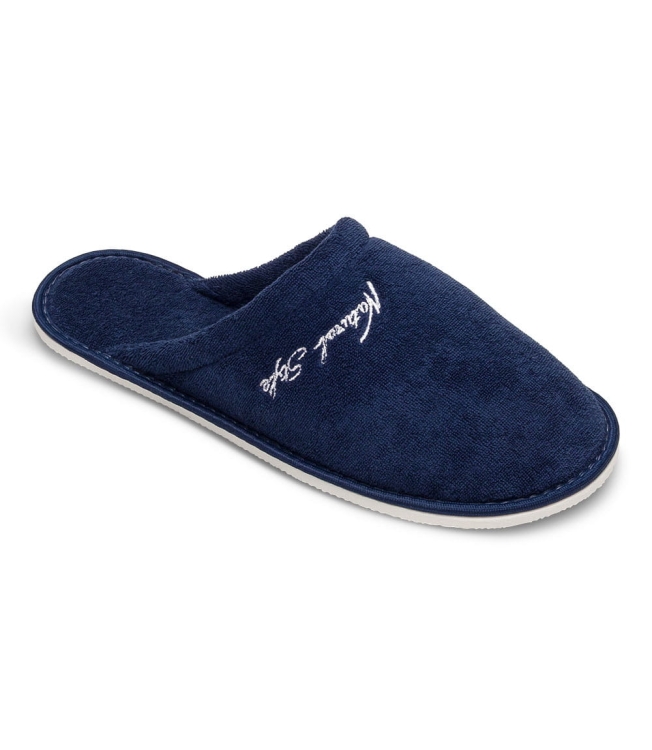 Kapcie-laczki-pantofle-damskie-METEOR-NATURAL-STYLE-NS-042-NIEBIESKIE-38