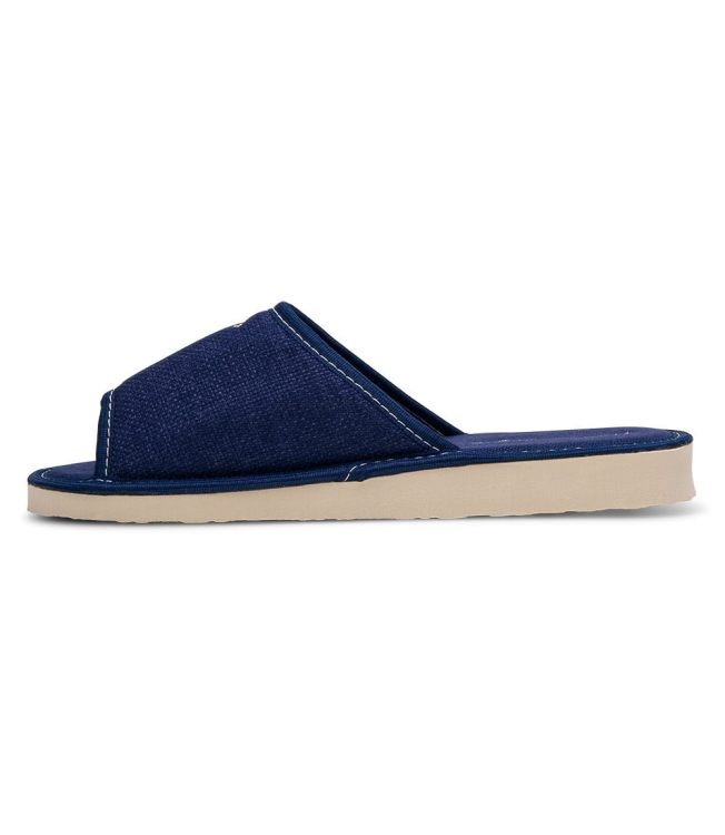 Kapcie-laczki-pantofle-damskie-METEOR-NATURAL-STYLE-NS-093-GRANATOWE-38