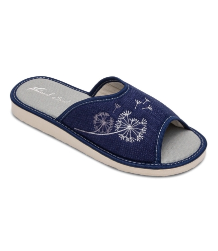 Kapcie-laczki-pantofle-damskie-METEOR-NATURAL-STYLE-NS-092-SZARE-40