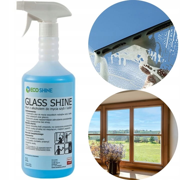 ECO-SHINE-GLASS-SHINE-1-L-płyn-do-mycia-szyb-i-luster-z-alkoholem-Bez-Smug