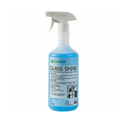 ECO-SHINE-GLASS-SHINE-1-L-płyn-do-mycia-szyb-i-luster-z-alkoholem-Bez-Smug