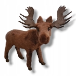 Figurka Łoś Świąteczny mały – Idealna do Stroików Bożonarodzeniowych!