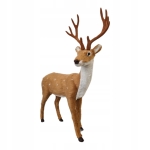 Figurka Renifer Jeleń Rogacz Świąteczna Dekoracja 38 cm