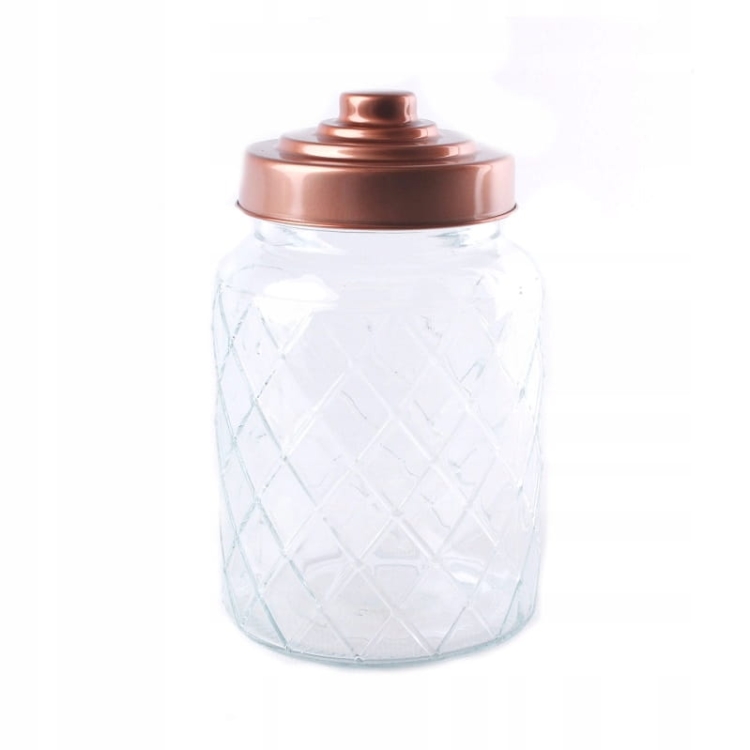 Szklany-ozdobny-słoik-18-cm-z-aluminiową-pokrywką-i-uszczelką-pojemnik