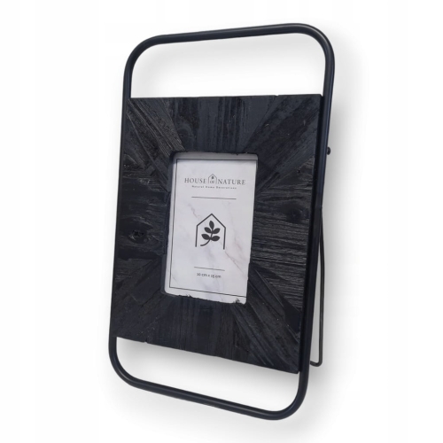 Ramka-na-zdjęcie-stojąca-dekoracyjna-loft–do-zdjęć-10-×-15-drewno-metal-czarna