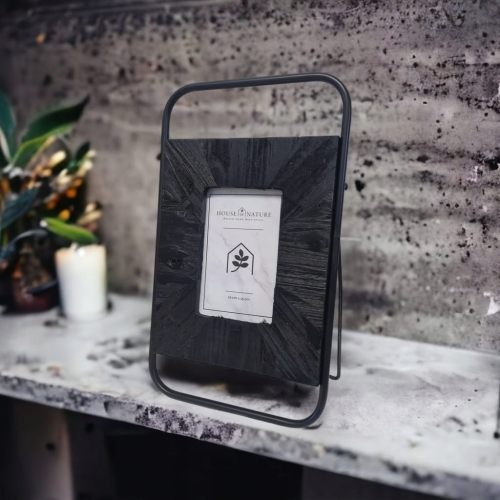 Ramka-na-zdjęcie-stojąca-dekoracyjna-loft–do-zdjęć-10-×-15-drewno-metal-czarna