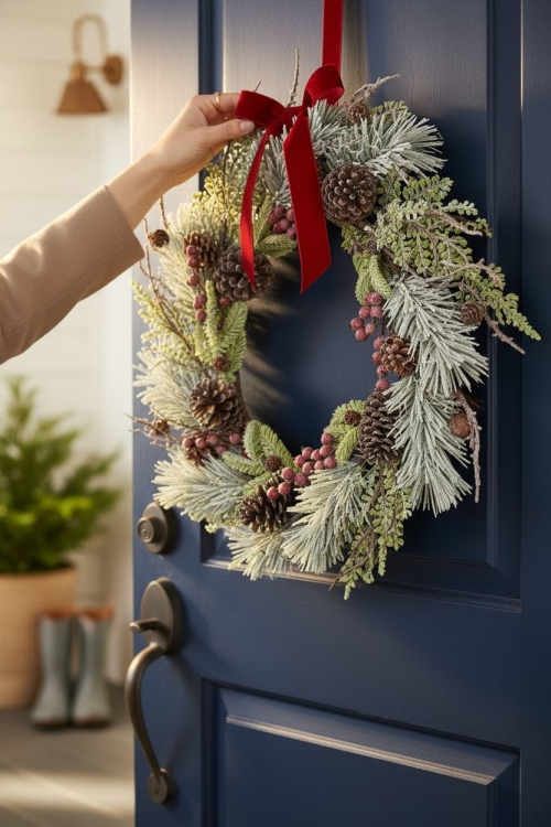 Wianek-świąteczny-na-drzwi-70-cm–ozdoba-świąteczna-stroik-bożonarodzeniowy-czerwone-jarzębiny