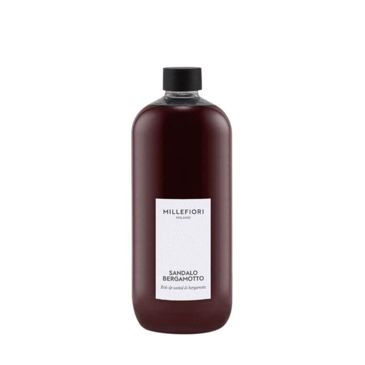Millefiori Milano Sandalo Bergamotto – uzupełniacz do patyczków zapachowych 500 ml | Allmaxxx