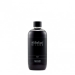 Uzupełniacz do dyfuzora Millefiori Milano Nero 500 ml zapach do patyczków drzewno-korzenny refill dyfuzor zapachowy premium