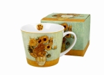Kubek kubas prosty 610 ml SUNFLOWERS by van Gogh