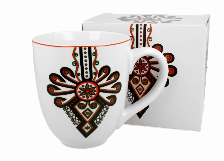 Kubek XXL 1000 ml PARZENICA z porcelany