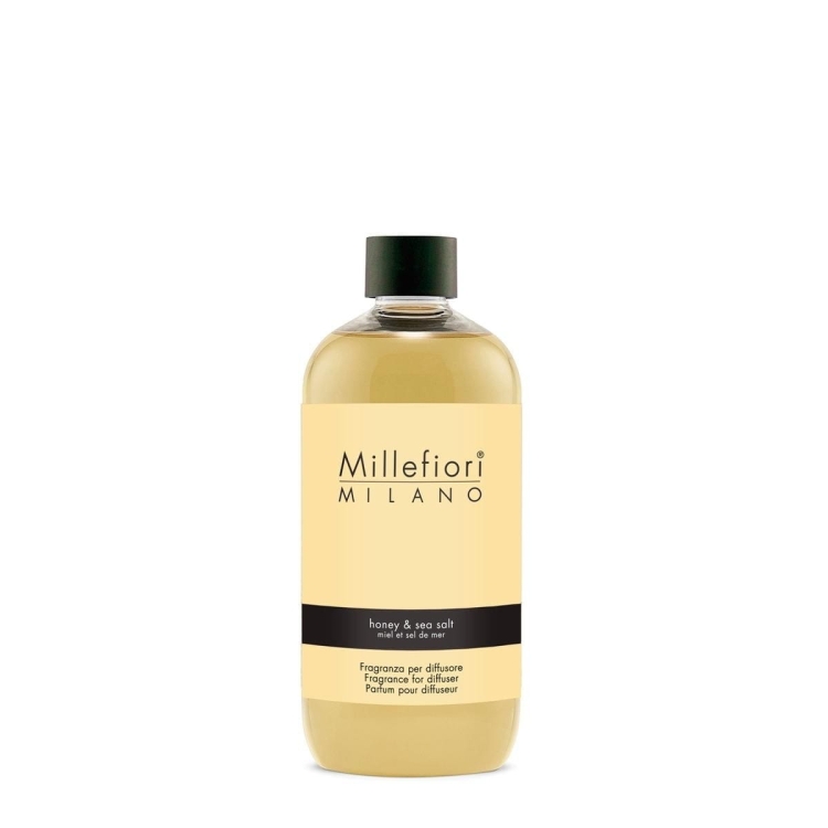 Millefiori Milano Honey & Sea Salt – uzupełniacz do dyfuzora zapachowego 500 ml | Allmaxxx