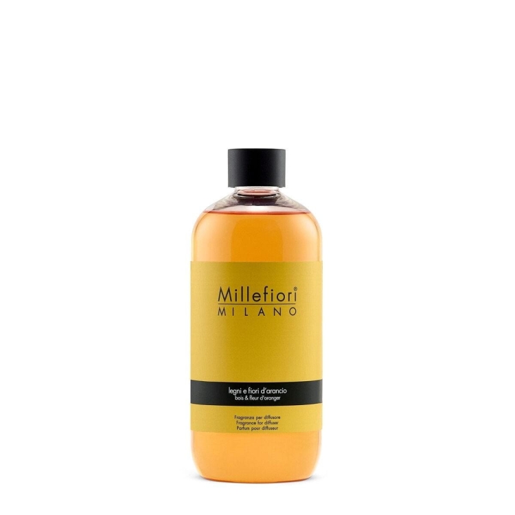 Millefiori Milano LEGNI E FIORI D’ARANCIO – uzupełniacz do dyfuzora zapachowego 500 ml | Allmaxxx