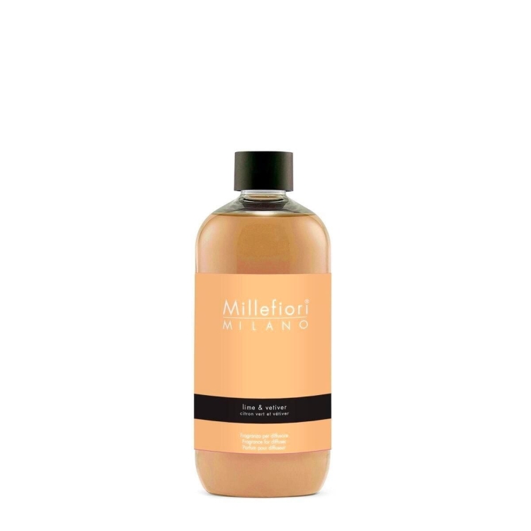 Millefiori Milano LIME & VETIVER – uzupełniacz do dyfuzora zapachowego 500 ml | Allmaxxx