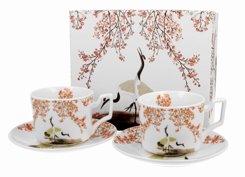 Zestaw-filiżanek-filiżanki-do-kawy-luxury-porcelana-2-sztuki-SAKURA-I-ŻURAWIE