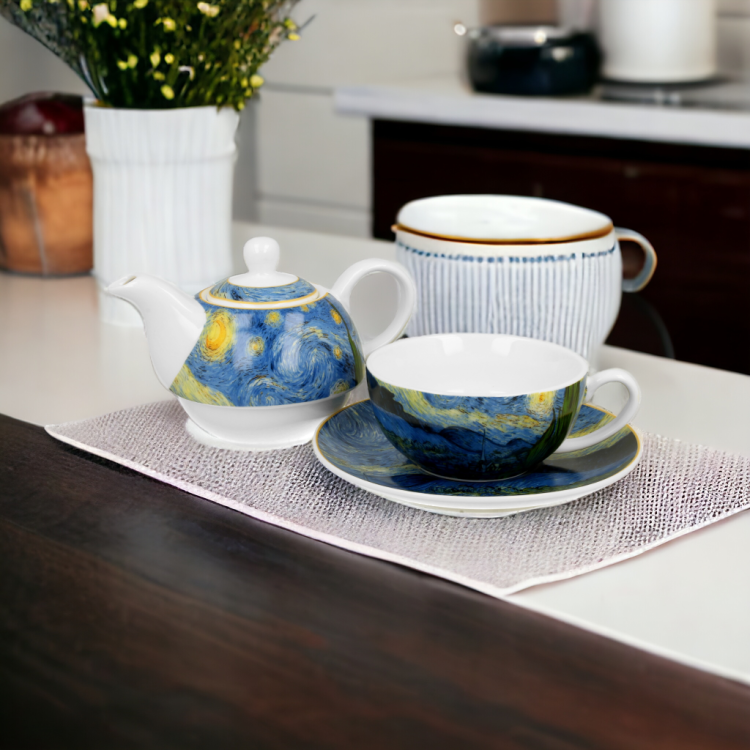 Filiżanka-dzbanek-do-herbaty-z-zaparzaczem-porcelana-STARRY-NIGHT-Van-Gogh
