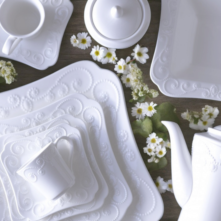 Miska-Salaterka-Porcelana-Talerz-Głęboki-ING-biały