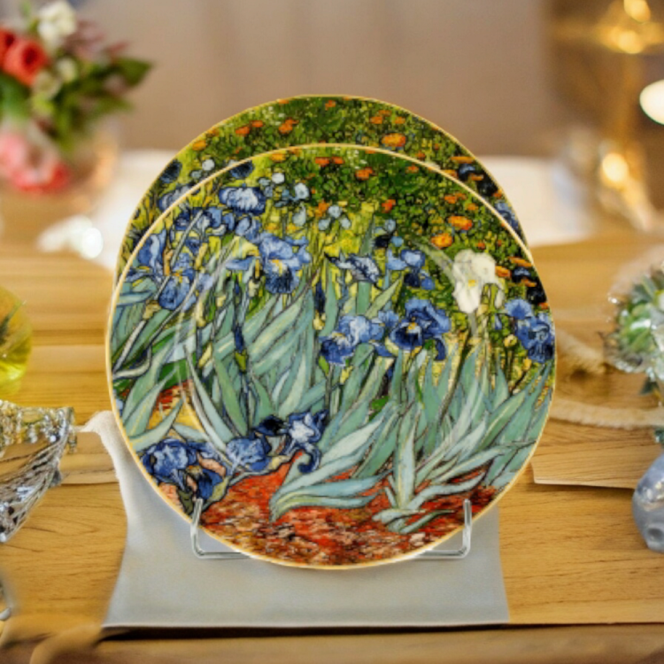 Komplet-talerzy-zestaw-talerzy-talerze-deserowe-IRISES-by-Vincent-Van-Gogh