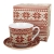Filiżanka-do-kawy-ze-spodkiem-jumbo-porcelana-świąteczna-450-ml-wełniany-SWETEREK-CZERWONY-norweski-motyw