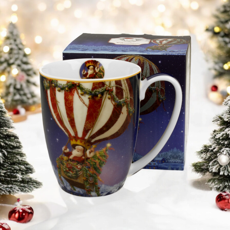 Kubek-świąteczny-porcelanowy-kubas-classic-SANTA-BALLOON-porcelana-świąteczna