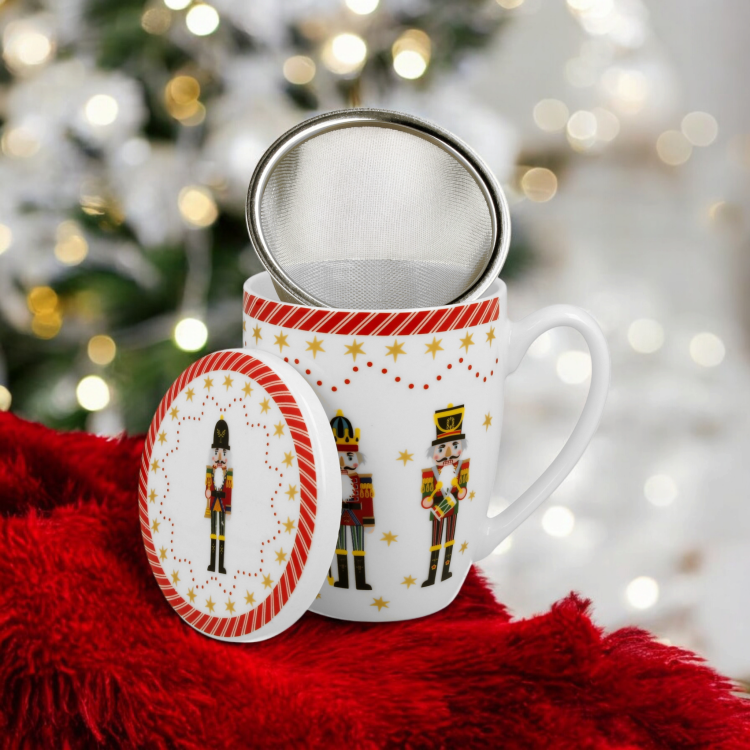 Kubek-świąteczny-porcelanowy-z-metalowym-zaparzaczem-kubas-CHRISTMAS-NUTCRACKER-dziadek-do-orzechów