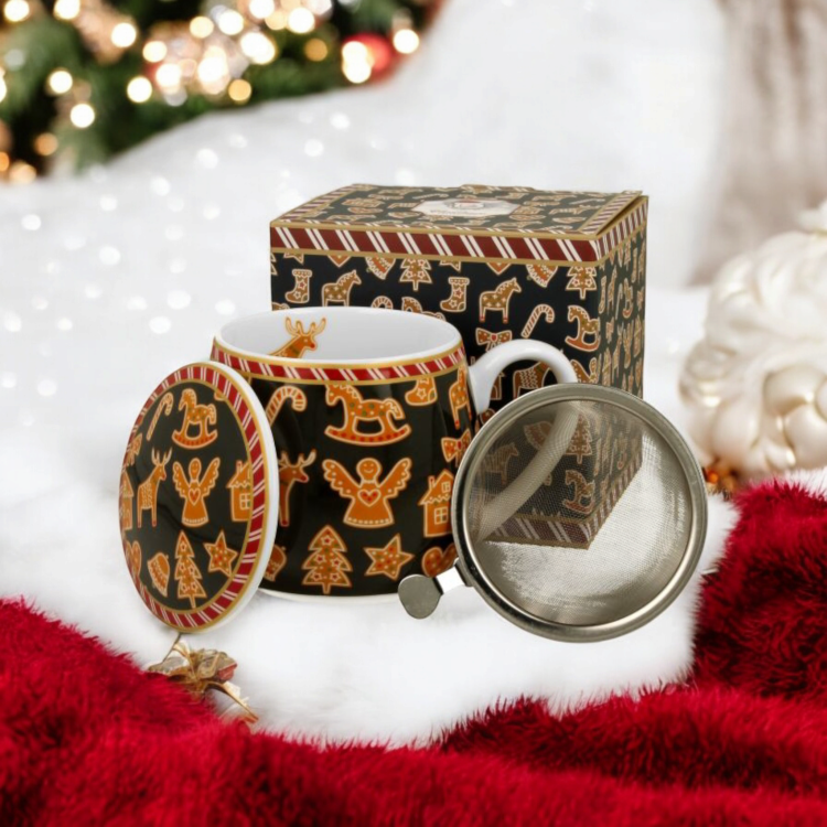 Kubek-baryłka-świąteczny-kubas-z-metalowym-zaparzaczem-i-przykrywką-GINGERBREAD-NAVY